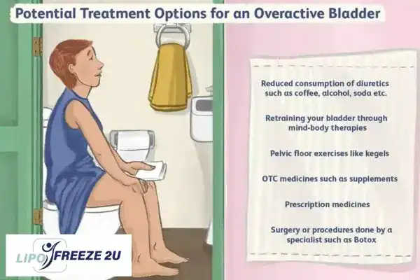 image of woman on toilet because of an overactive bladder Portsmouth