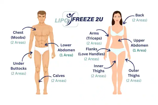 Areas you can have fat freezing treatment Portsmouth