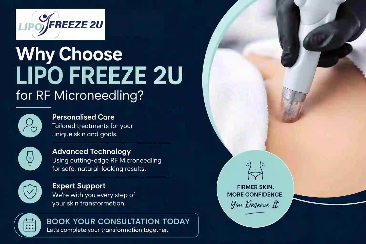 Why Choose LIPO FREEZE 2U for RF Microneedling Portsmouth?