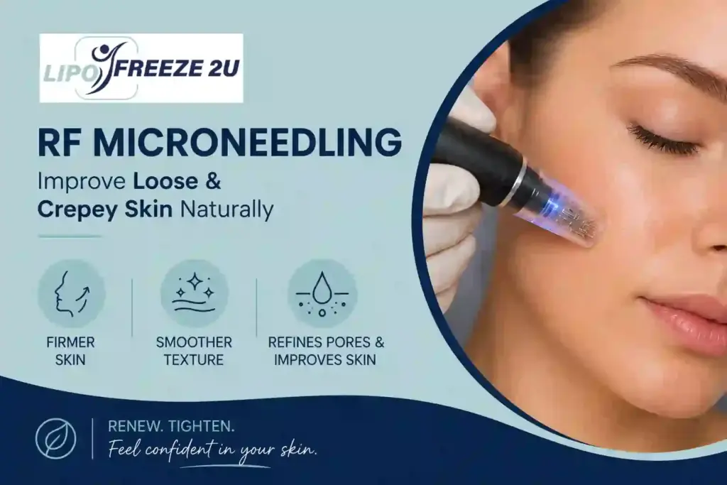 Can RF Microneedling Help Improve Loose and Crepey Skin Portsmouth?